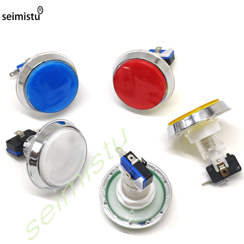 Tombol LED Arcade Datar 60mm C - Arcade Vending & Laundry ulasan dan harga