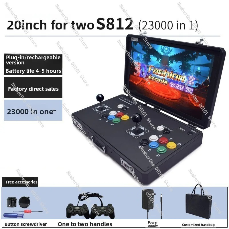 Konsol Game Arcade Retro Porta - Arcade Vibes ulasan dan harga